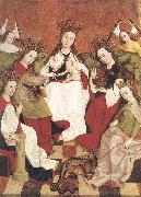 unknow artist Marriage of Saint Catherine France oil painting artist